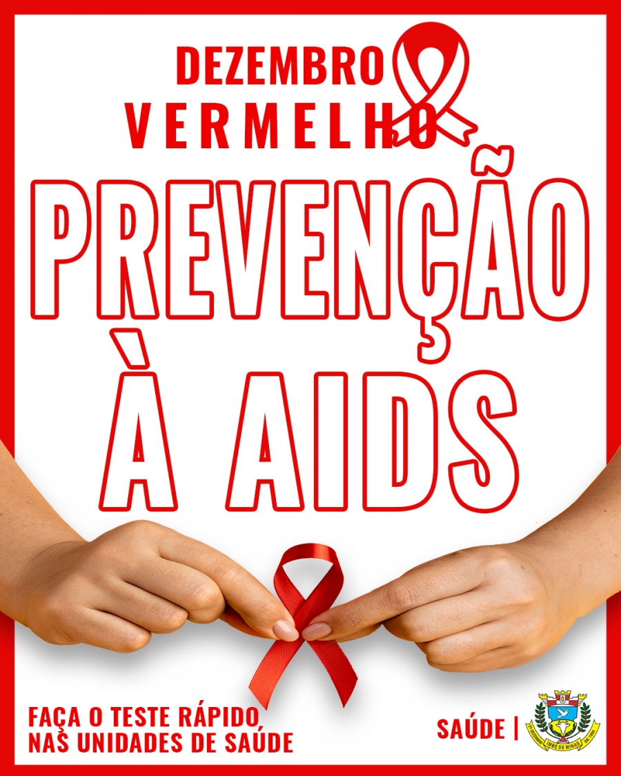 Secretaria De Saúde Dá Início Ao "Dezembro Vermelho" Para Conscientizar Sobre A AIDS
